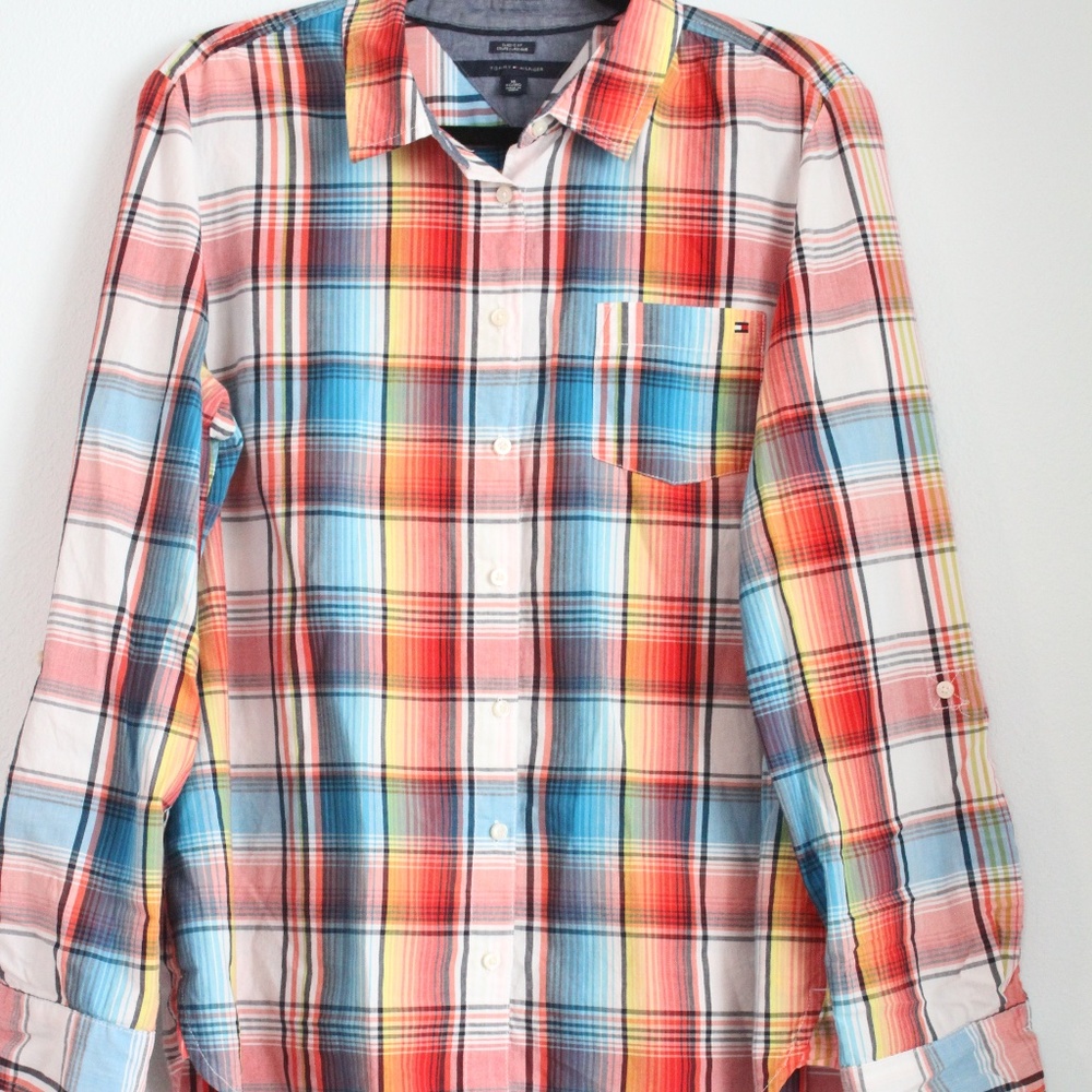 Tommy Hilfiger womans classic fit button down